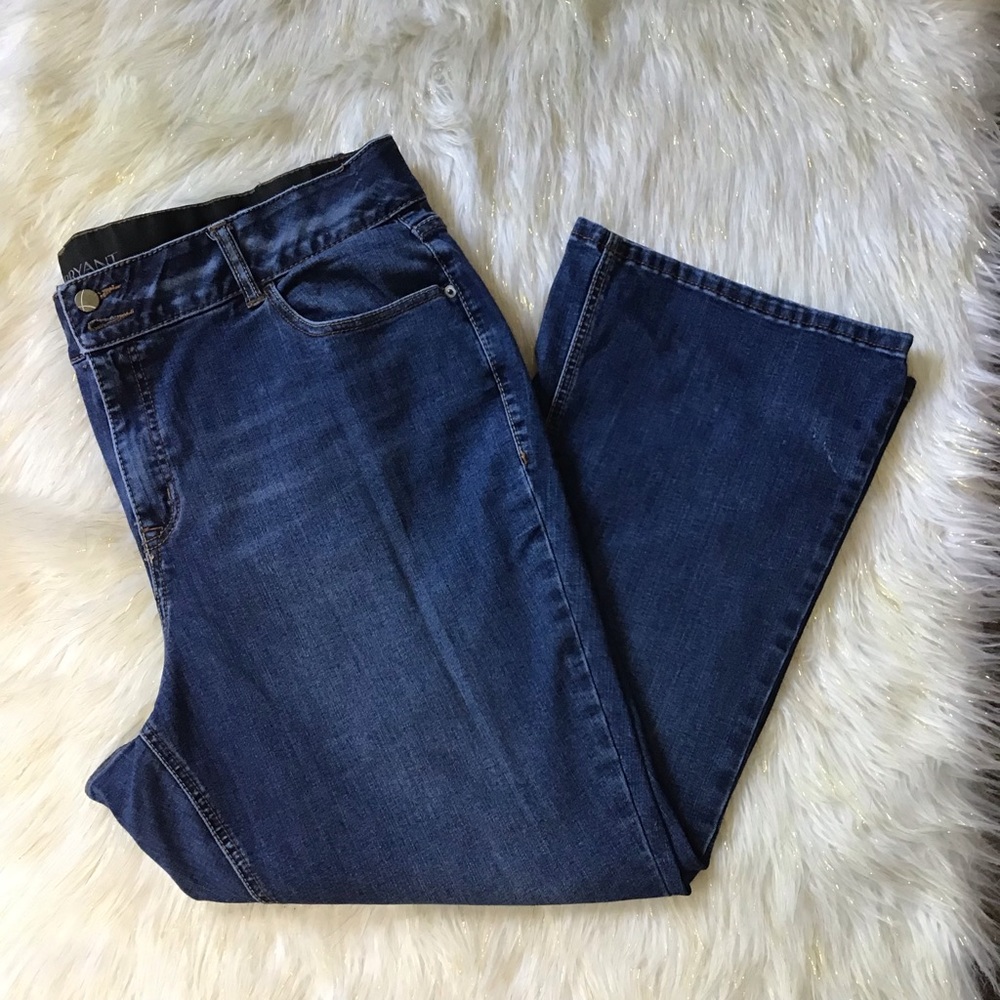 Lane Bryant bootcut tighter technology tummy jeans - Picture 4 of 7
